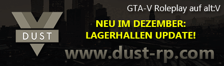 ⭐ [DE] DUST ROLEPLAY | www.dust-rp.com ⭐ - Server Grand Theft Auto