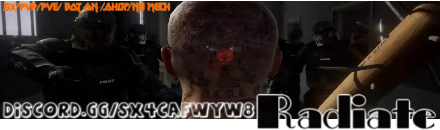Radiate  10x/Bot On/PvP/discord.gg/radiate 