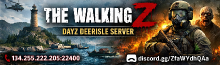 The Walking Z | Deerisle | PvE/PvP | BBP | Trader | BaseBuilding