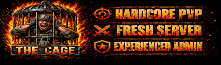 [GER/ENG] THE CAGE x5 HARDCORE PVP SERVER