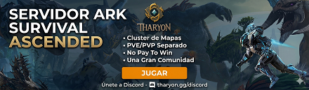  Servidores Ark Survival Ascended en español - Tharyon PVE y PVP