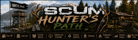 The Hunter's Path [Mods,Discord,PvE,RP,Loot 0.X,Survival,Hard]