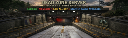 SCUM - DEAD ZONE SERVER - LOOT X5 - NO MECH - RAID 24/7