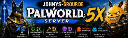 [GER/ENG] Johnys-Group.de Palworld | 5x | AdminShop | Fresh Wipe |