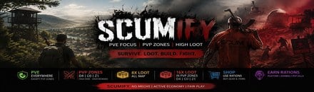 Scumify EU 300x PVE-PVP NoMechs SHOP