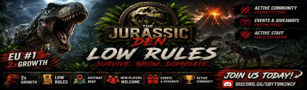 [EU #1] THE JURASSIC DEN - LOW RULES - 2xGROWTH
