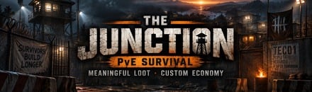 The Junction | PvE Survival | Meaningful Loot | Custom Economy