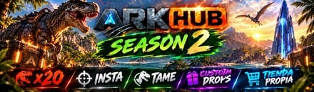 [EU] ARKHUB [x20] [WIPED] [PVP] [4 man] InstaTame - Shop & Kits