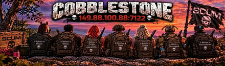 CobbleStone PvE-3xLoot-3xXP-Mechs SMW-BotShop-Admins